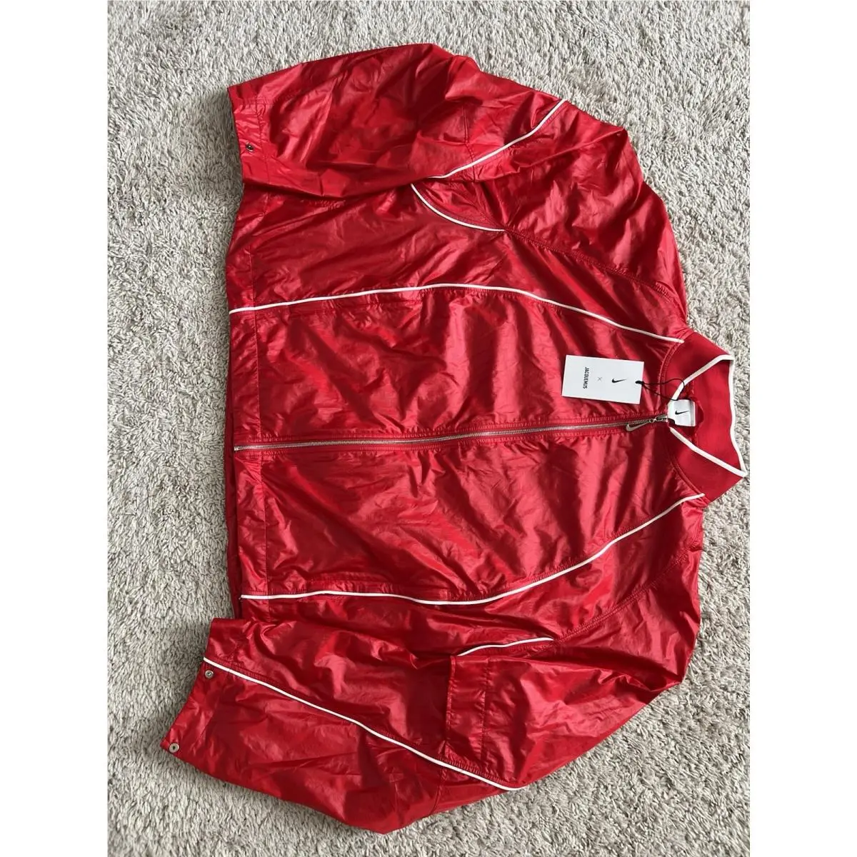 Nike clothing - Nike x Jacquemus Track Jacket - FV5697642 - Red 6
