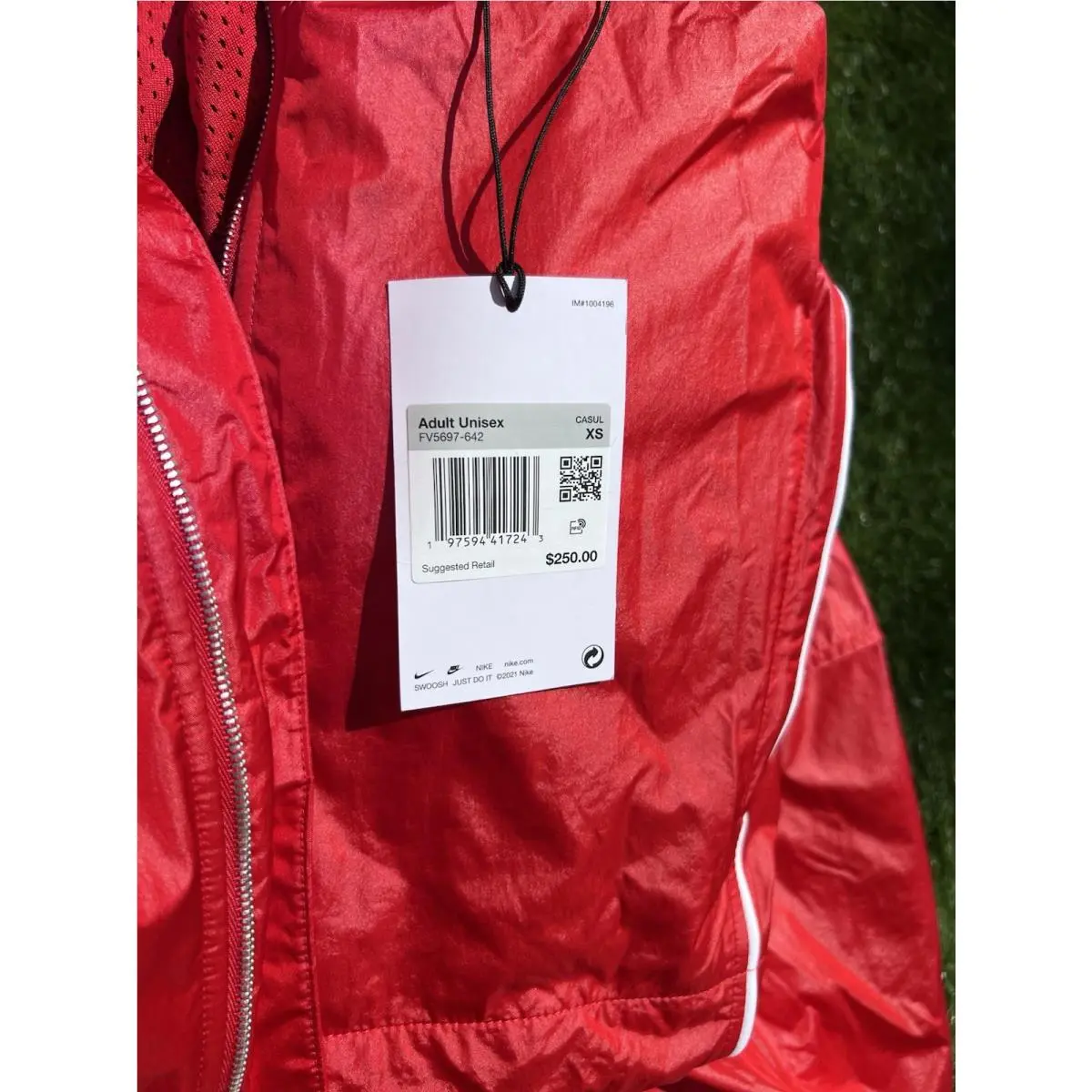Nike clothing - Nike x Jacquemus Track Jacket - FV5697642 FV5697-642 - Red 9