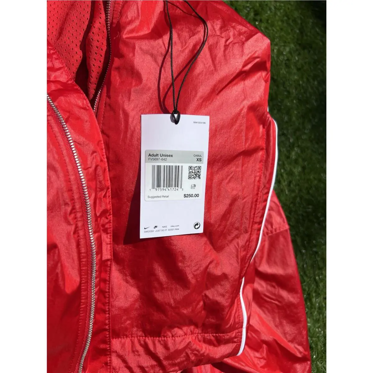 Nike clothing - Nike x Jacquemus Track Jacket - FV5697642 FV5697-642 - Red 8