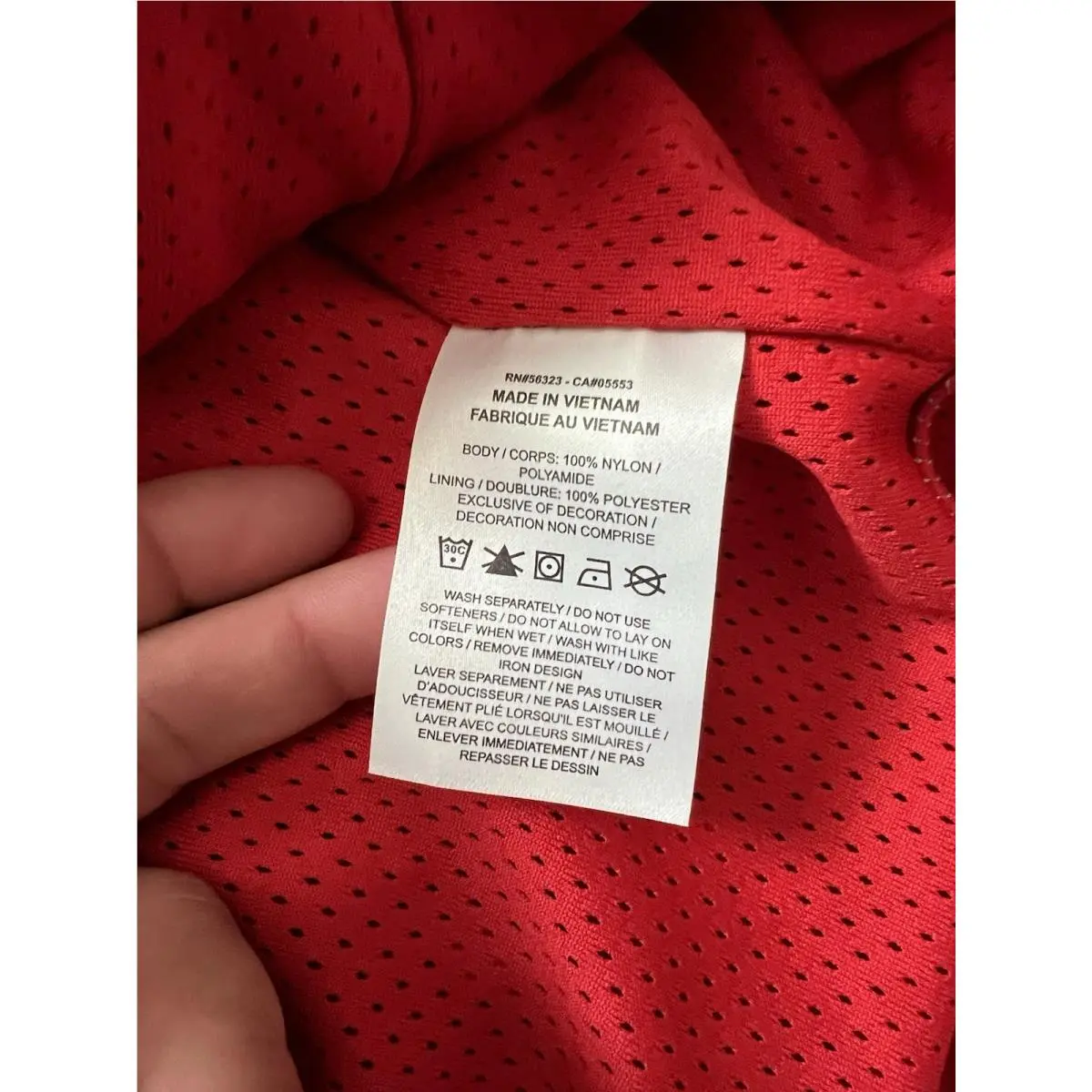 Nike clothing - Nike x Jacquemus Track Jacket - FV5697642 - Red 11