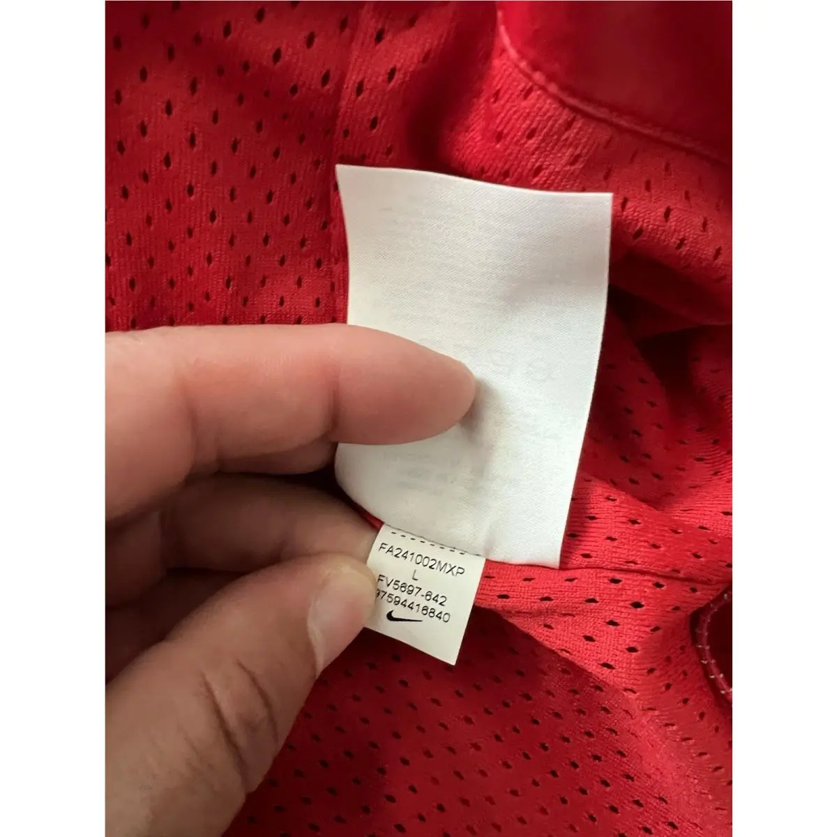 Nike clothing - Nike x Jacquemus Track Jacket - FV5697642 - Red 12