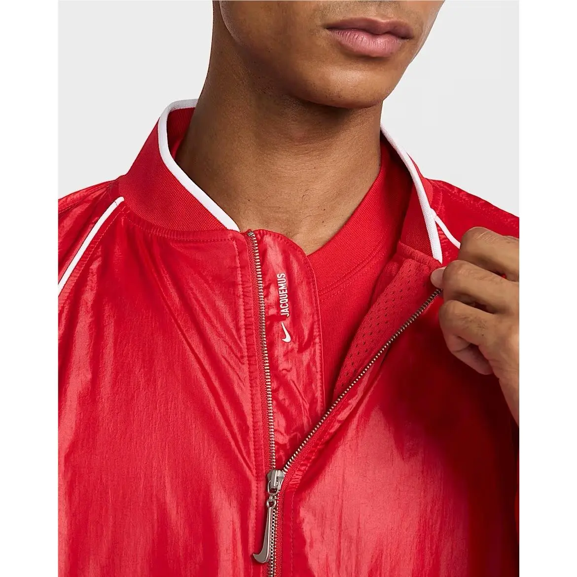 Nike clothing - Nike x Jacquemus Track Jacket - FV5697642 - Red 1