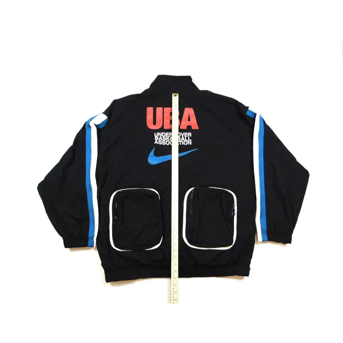 Nike clothing - Nike X Undercover Track Jacket - CW8009 010 - Black & White & Varsity Red (UPC: 194498431078) 3