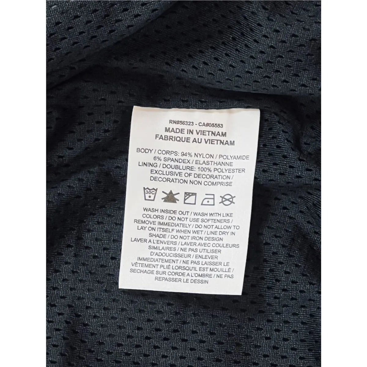 Nike clothing - Nike X Undercover Track Jacket - CW8009 010 - Black & White & Varsity Red (UPC: 194498431078) 8