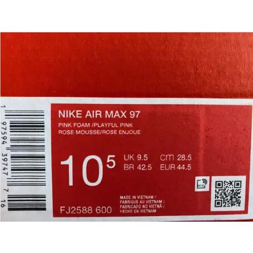 Nike shoes - Nike Air Max 97 - Air Max - FJ2588-600 - Pink (UPC: 197594397477) 3