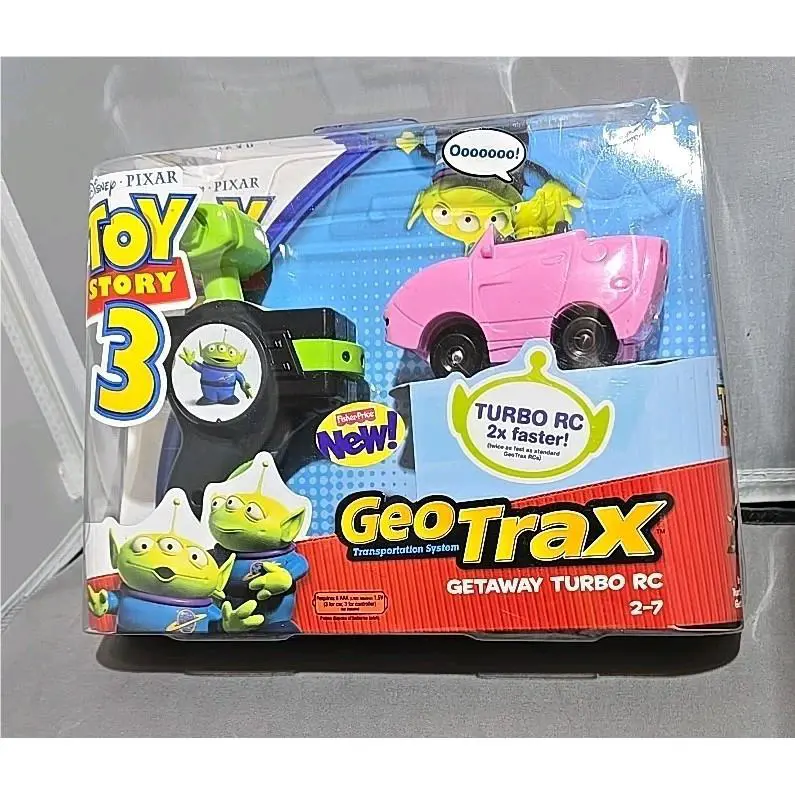 in Package Geotrax Toy Story 3 Alien Getaway Turbo Car RC Vehicle Disney