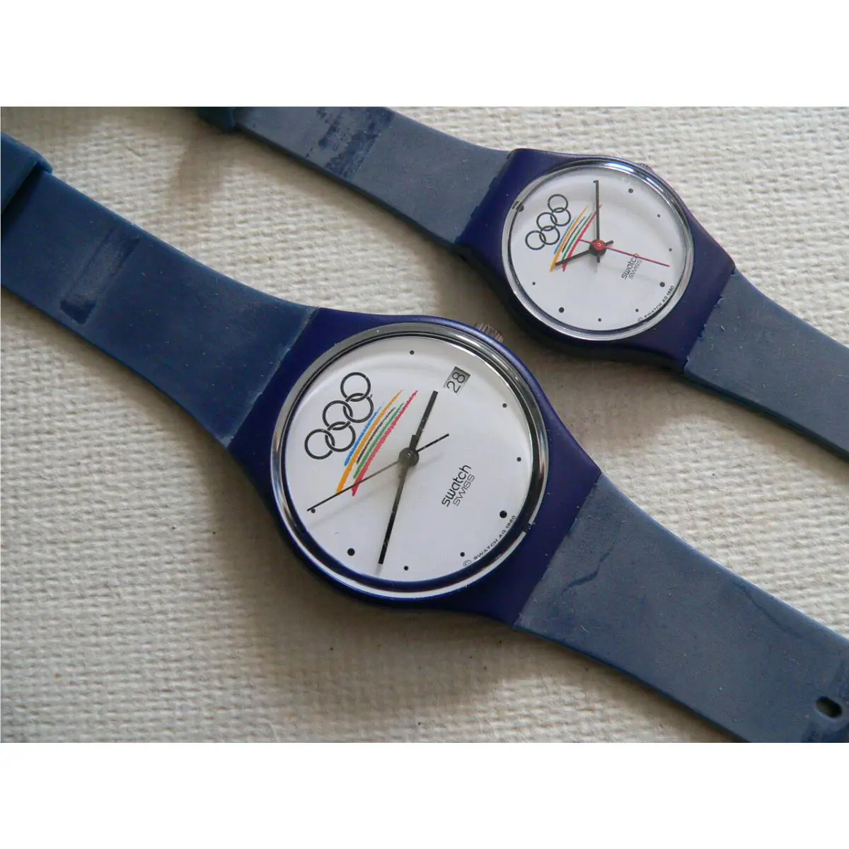 Swatch Special Set Olympia II Set GZ402 LZ102 in Boxes and Tags