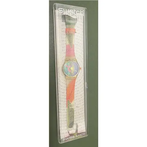 Vintage 1993 Swatch Musicall Watch Tambour Model SLJ100