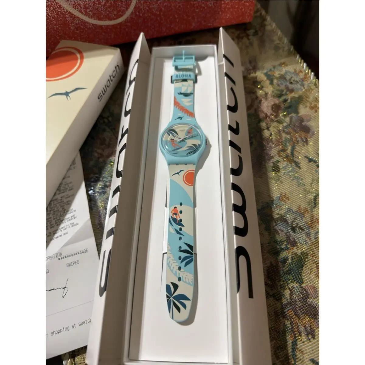 Release Swatch Hawaii Exclusive Nei Nick Kuchar Aloha SO29Z705 41mm