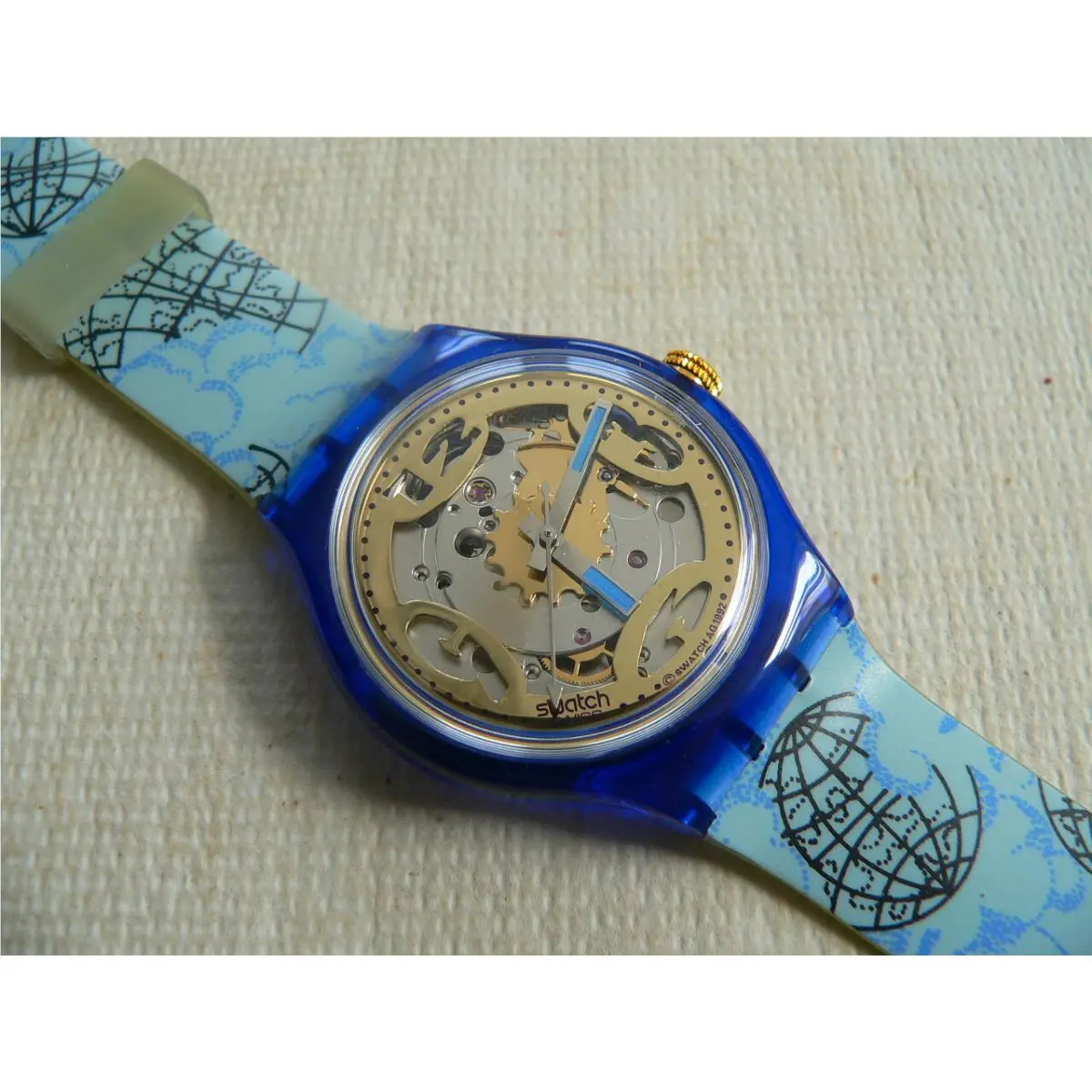 1993 Swatch Automatic Mappamondo SAN101