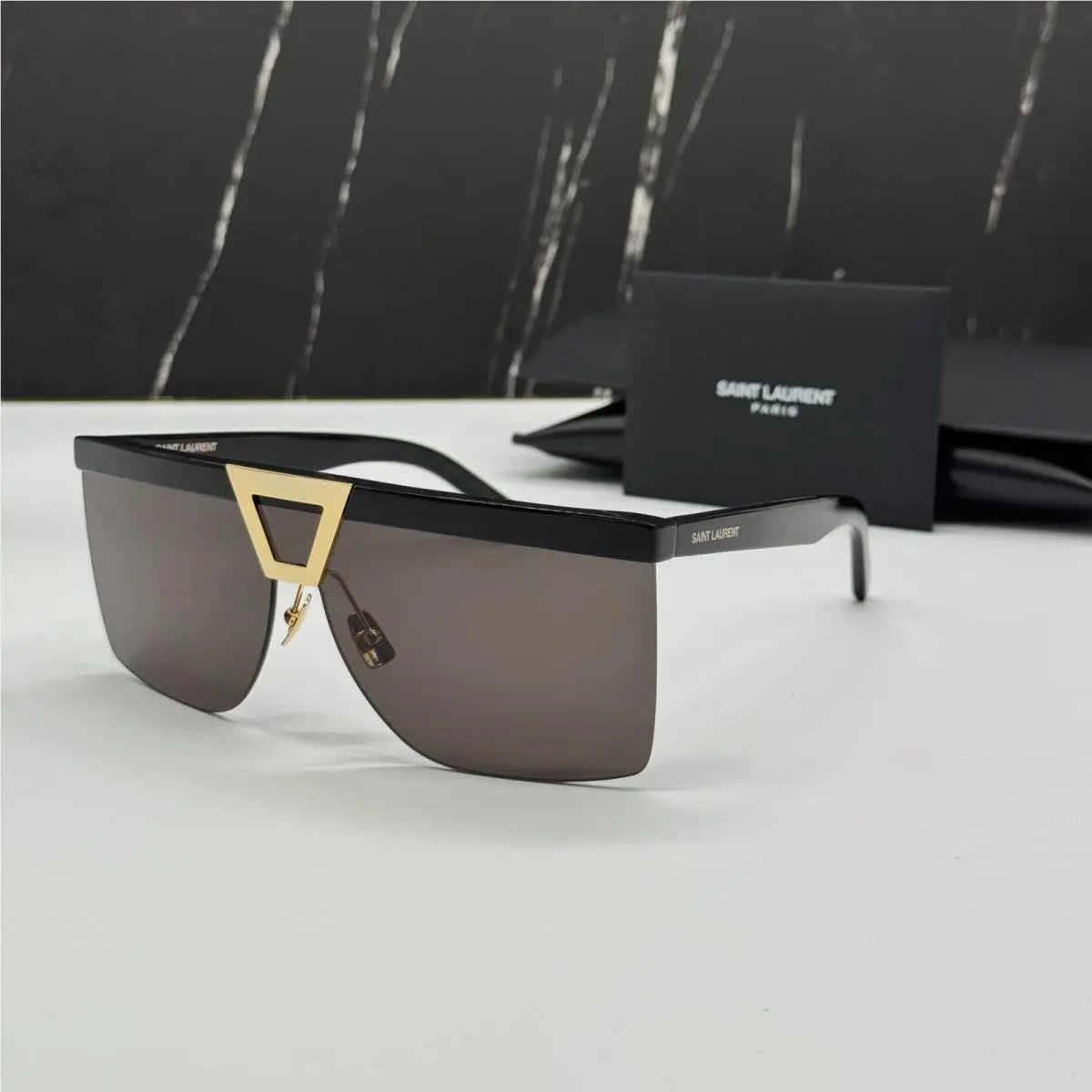 Saint Laurent SL537 Palace 001 Sunglasses Black Eyewear SL 537 Palace 001 by Yves Saint Laurent