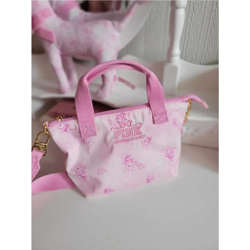 Loveshack Fancy x Victoria`s Secret Pink Mini Tote Bag Pink Floral