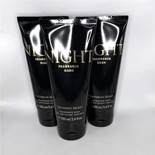Victoria`s Secret Night Body Wash 3.4 OZ Each 3