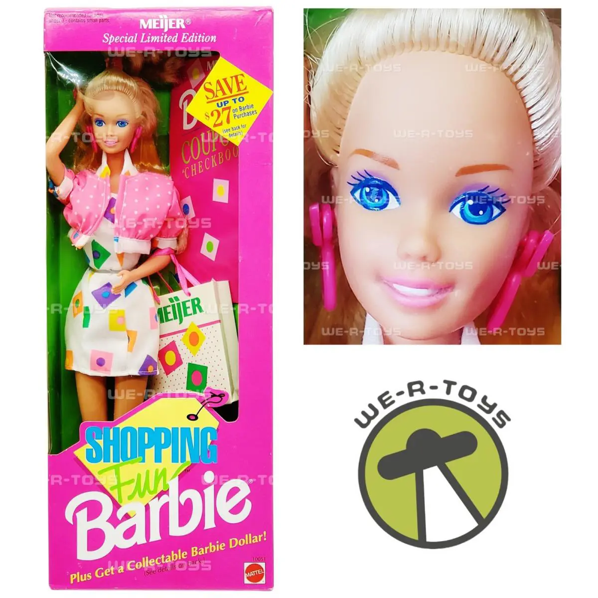 Shopping Fun Barbie Doll Meijer Exclusive Special Limited Edition Mattel 10051