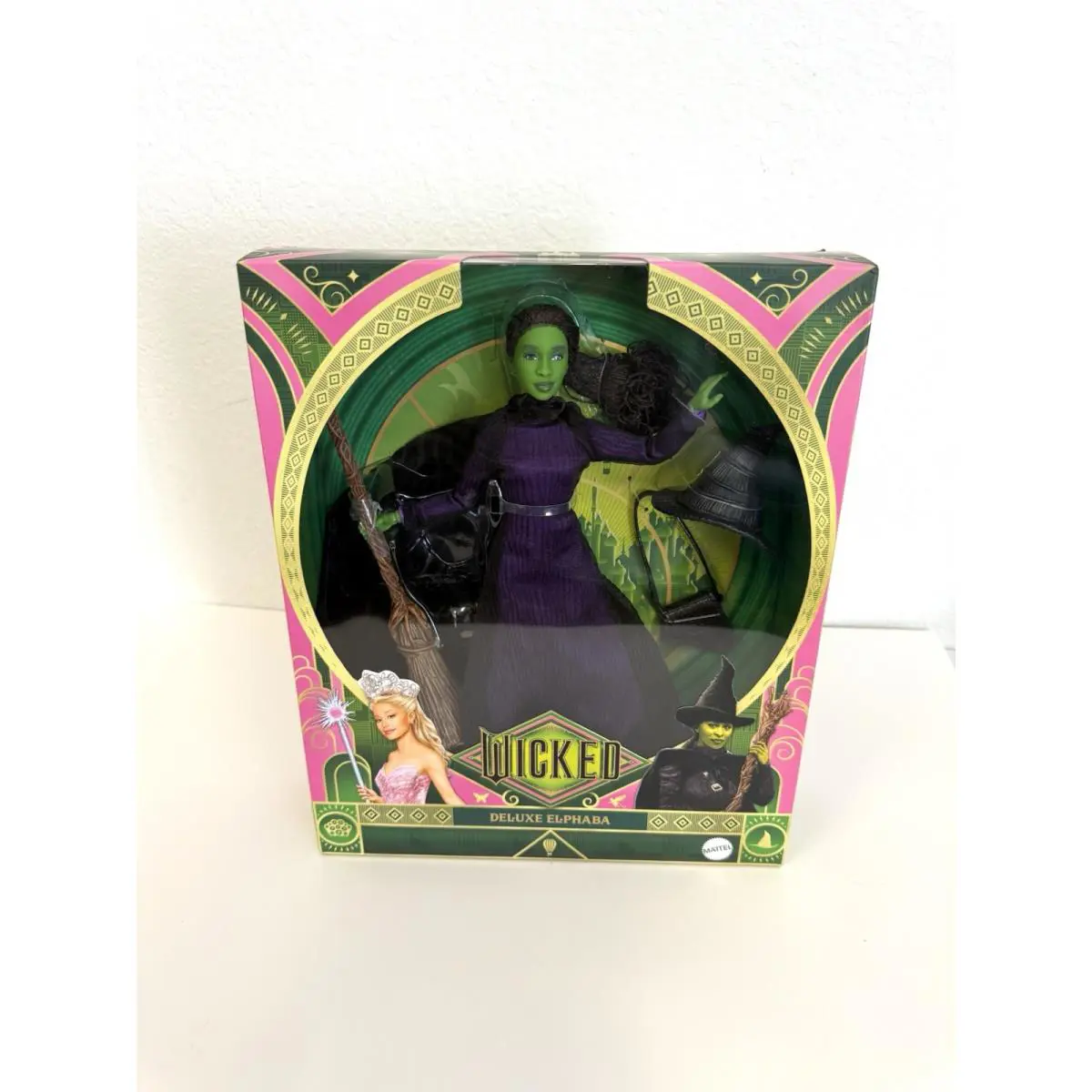 Mattel Universal Pictures Wicked Deluxe Elphaba Fashion Doll Wrong Website