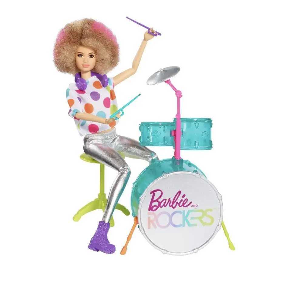 2017 Barbie The Rockers Drummer