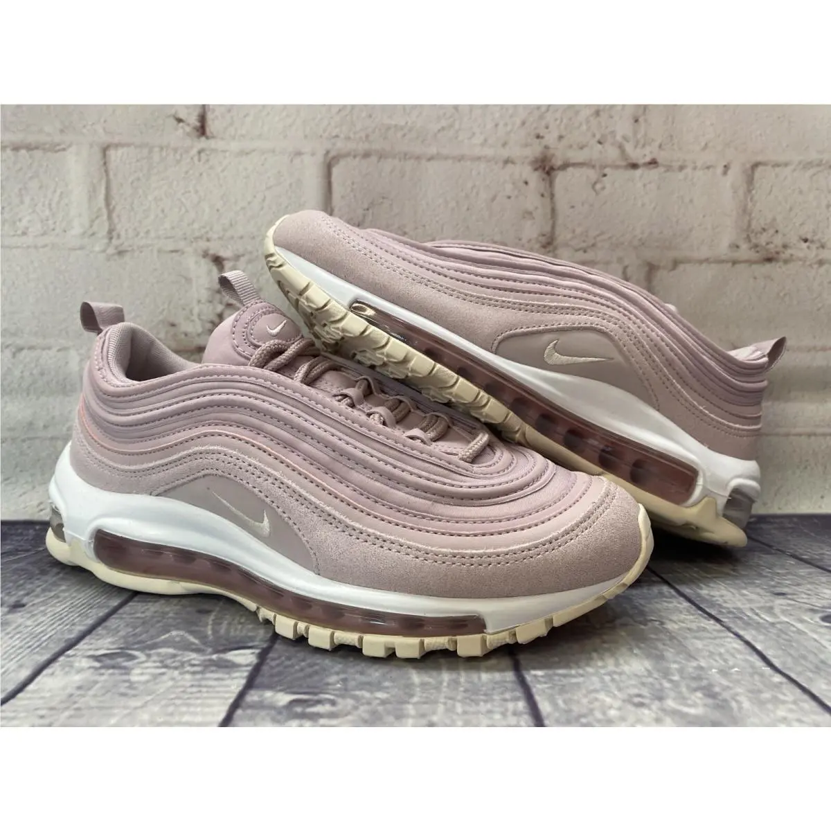 Nike Air Max 97 Premium Pink Scales Plum Chalk Shoes 917646-500 Women’s Size 6