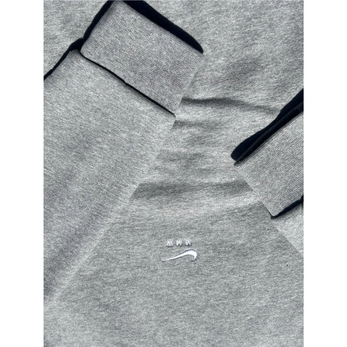 Nike clothing - Nike x MMW NRG Fleece Hoodie - DR5362-050 - Medium Ash/Phantom 5