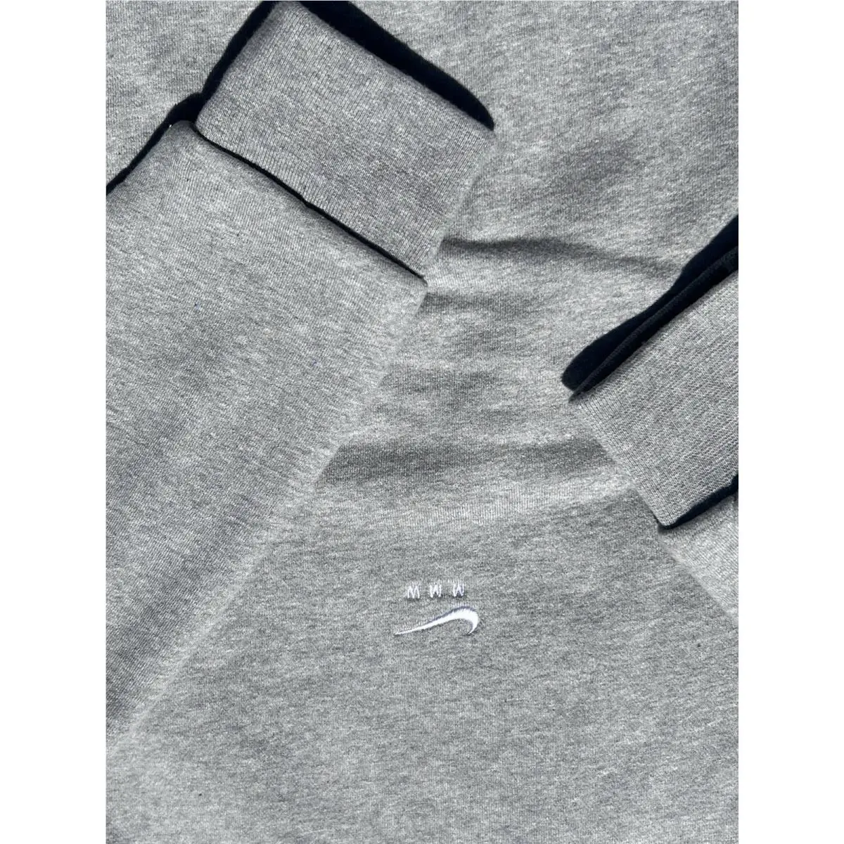 Nike clothing - Nike x MMW NRG Fleece Hoodie - DR5362-050 - Medium Ash/Phantom 5