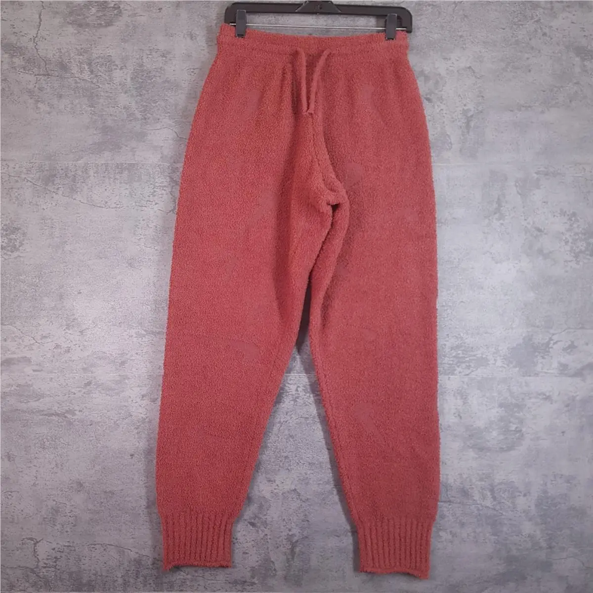Nike Phoenix Cozy Knit Boucle Oversized Jogger Pants Womens Small Brown