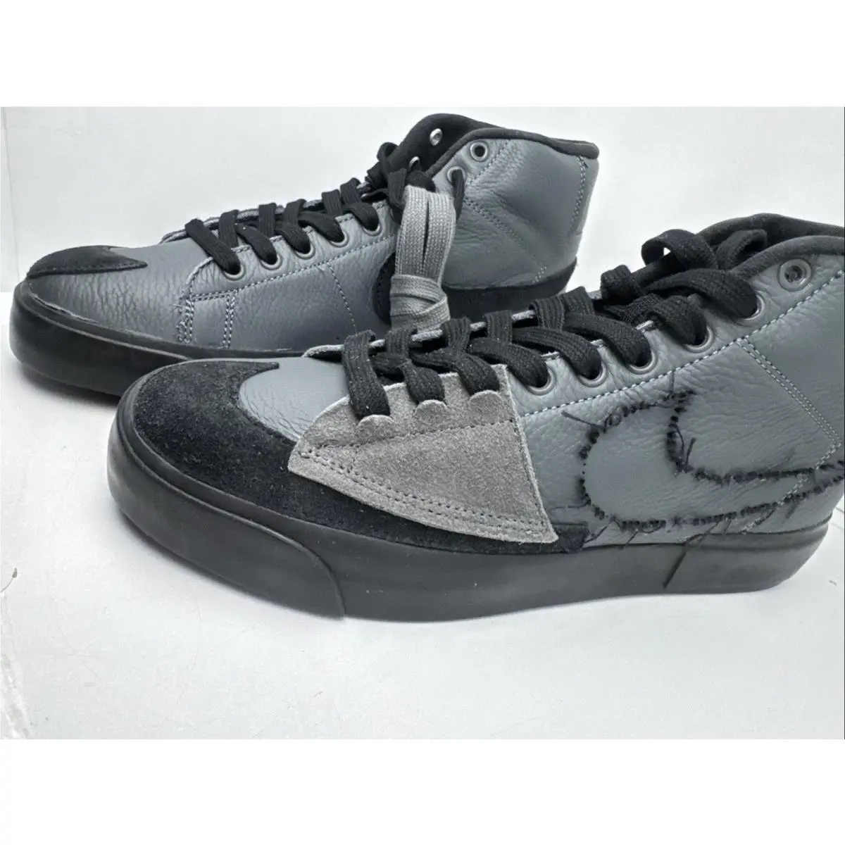 Size 8 Men’s - Nike Zoom Blazer Edge SB Mid Iron Grey DS