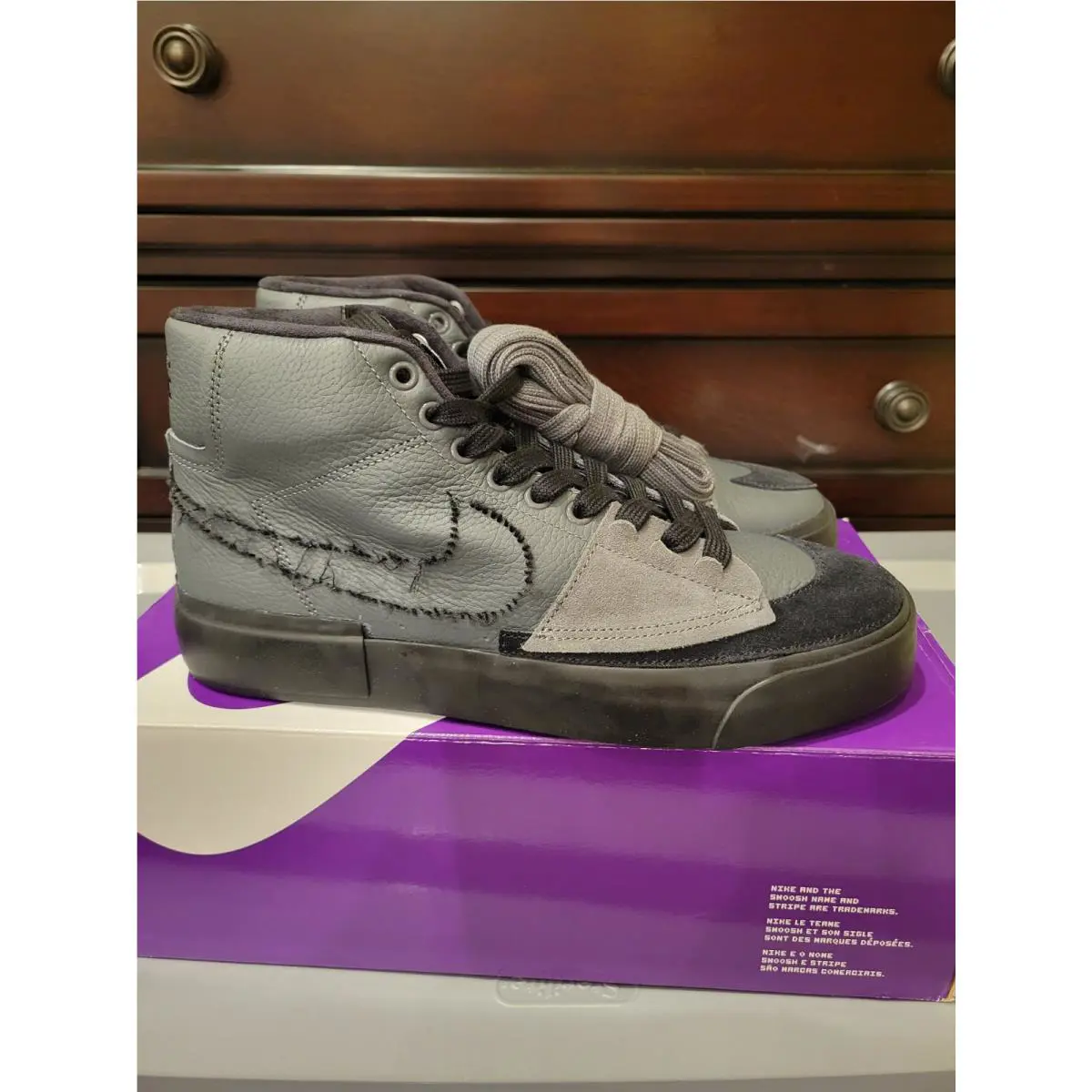 Nike shoes - Nike Blazer - Blazer - DA2189-001 - Gray 0