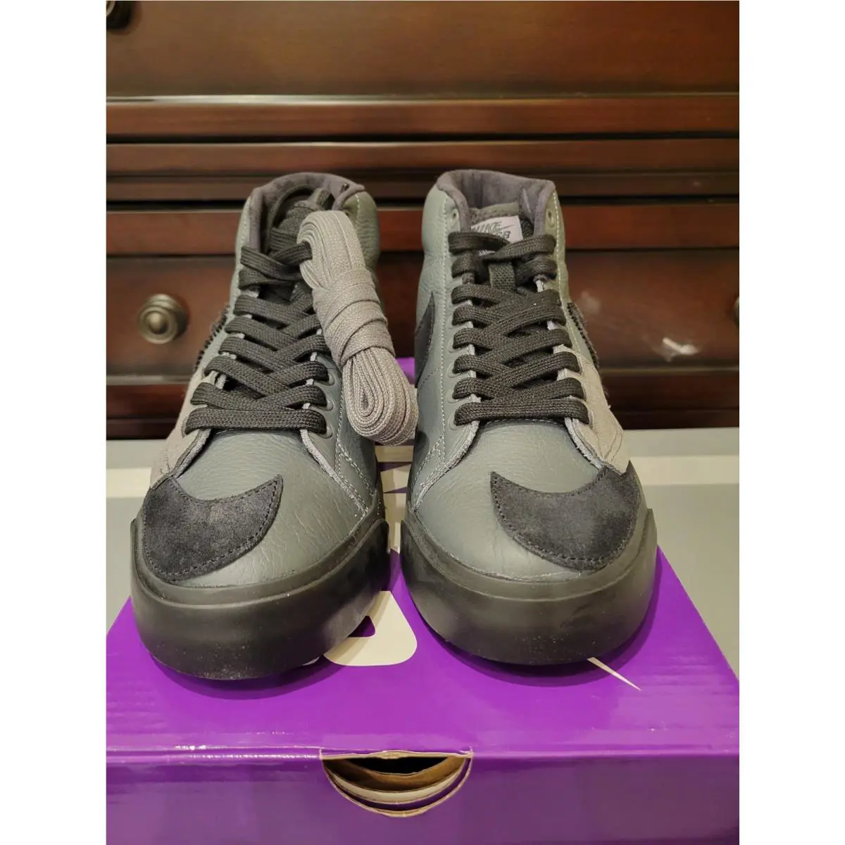 Nike shoes - Nike Blazer - Blazer - DA2189-001 - Gray 1