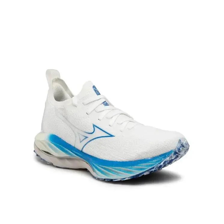 Mizuno Wave Neo Wind J1GD227821 Sneakers Women`s 10 White Running Shoes DWA1237