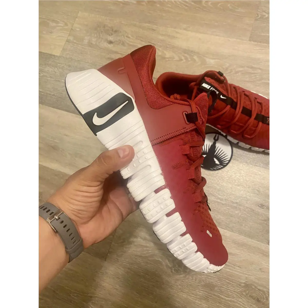 Nike shoes - Nike Free Metcon 5 TB - FN6616-601 - Team Crimson/White/Black (UPC: 196607726310) 8