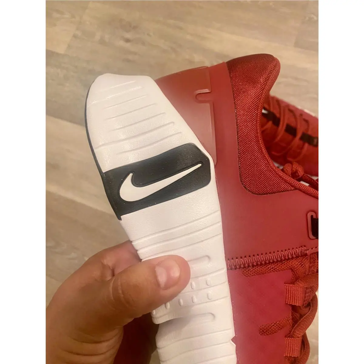 Nike shoes - Nike Free Metcon 5 TB - FN6616-601 - Team Crimson/White/Black (UPC: 196607726310) 7