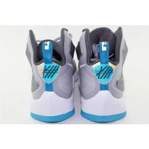 Nike shoes - WOLF GREY, WHITE, BLUE LAGOON, DARK GREY (UPC: 888410482674) 5