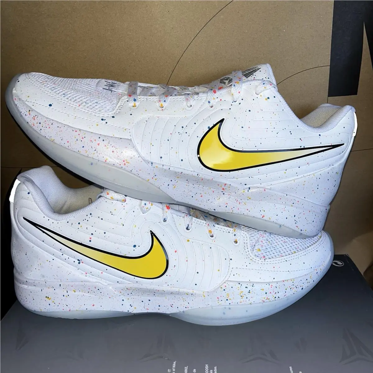 Nike Ja 2 Per Snow White Ja-breaker Basketball Nby IF1606-100 Men Size 8