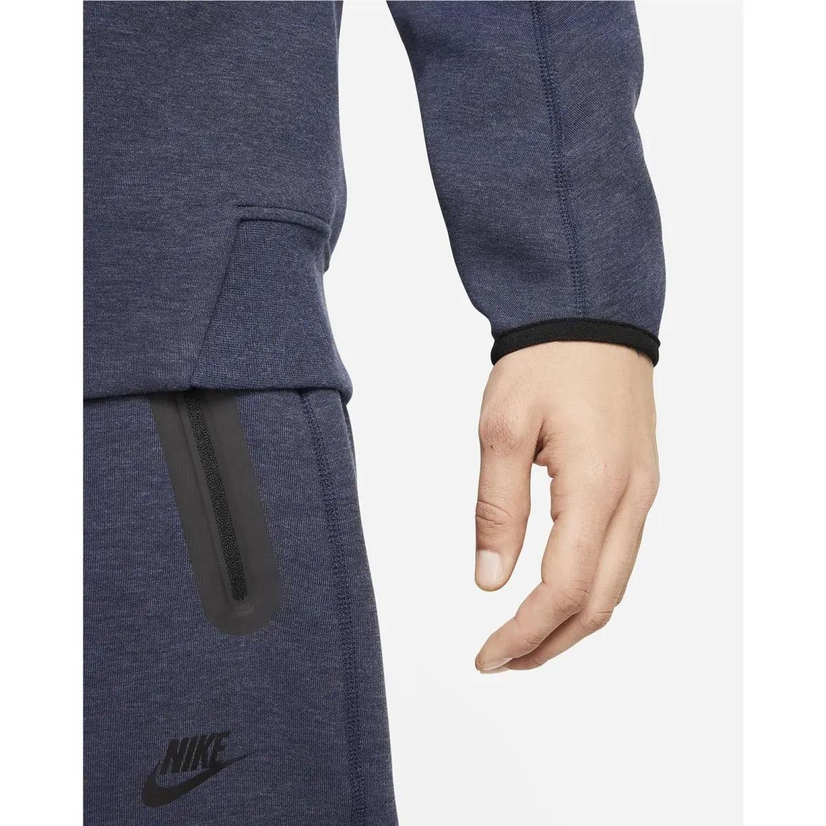 Nike clothing - Obsidian Heather / Black 3
