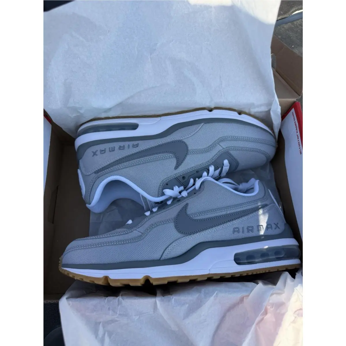 Mens Size 10.5 Nike Air Max Ltd 3 Wolf Grey Training Sneaker