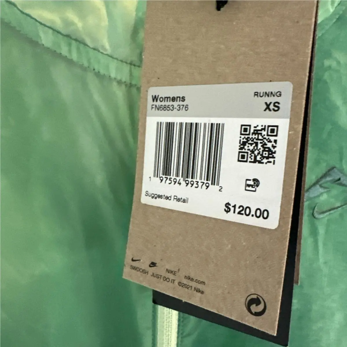 Nike clothing - Nike Trail Repel - Trail Repel - FN6853376 - Green (UPC: 197594993792) 4
