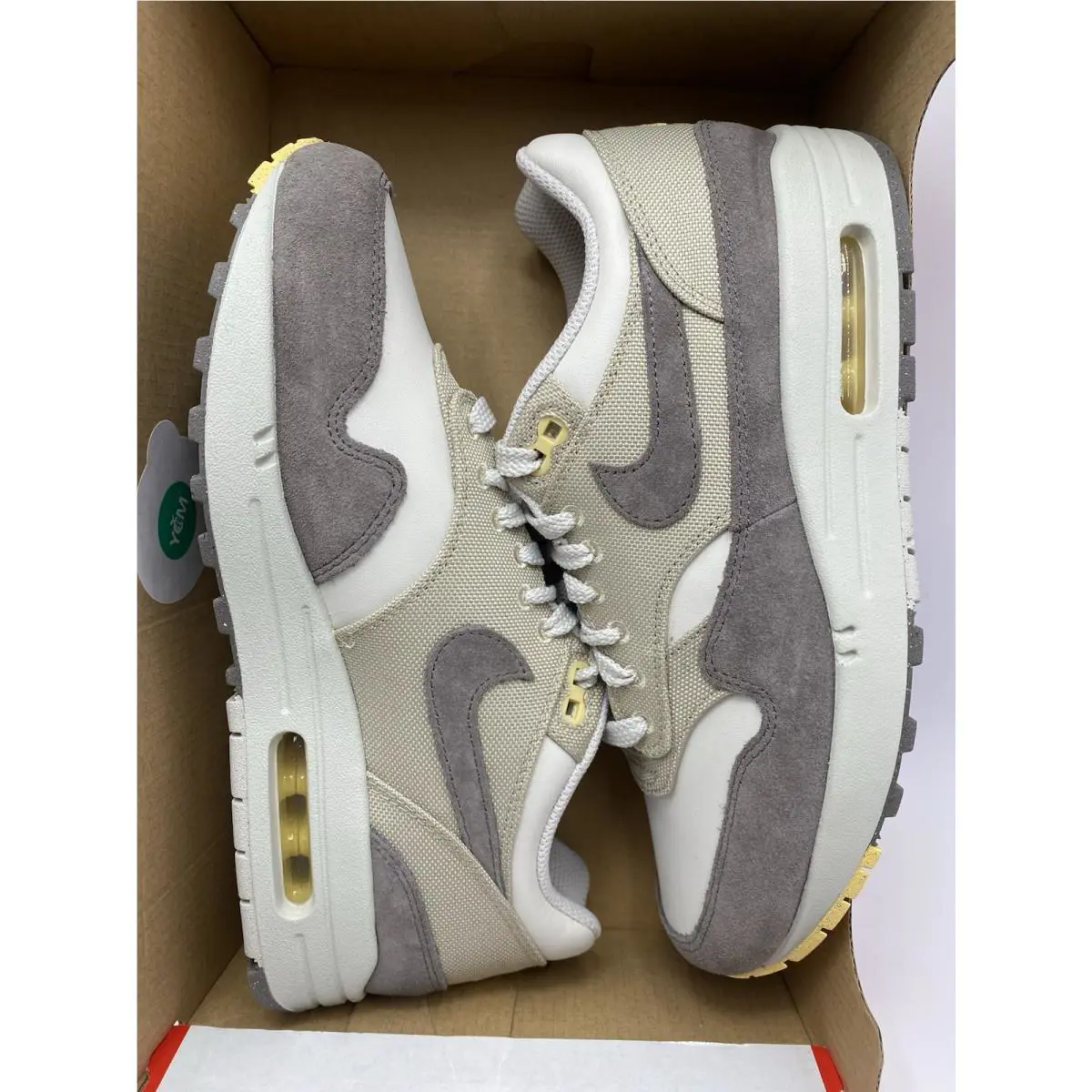 Nike shoes - Nike Air Max 1 - Air Max - IB6390 001 - Light Bone/Cave Stone-Chamois (UPC: 197862815382) 5
