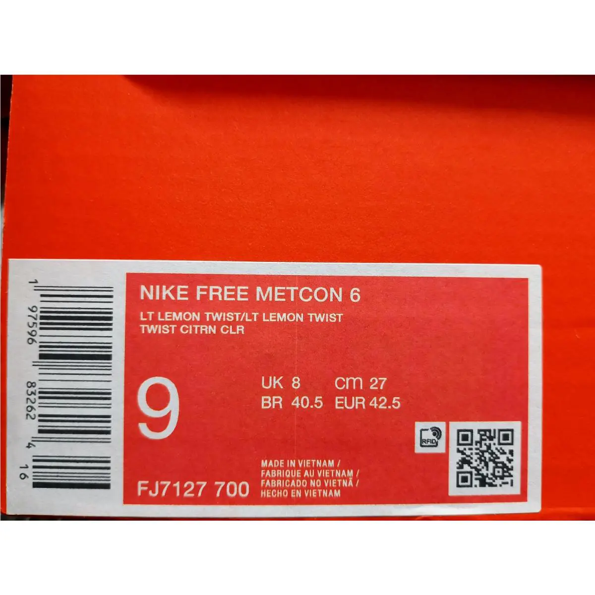 Nike shoes - Nike Free Metcon - Free Metcon - FJ7127-700 - Green (UPC: 197596832624) 5