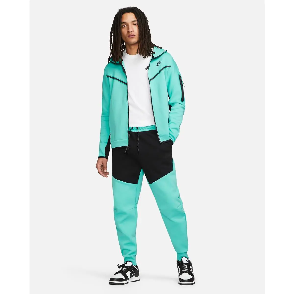 Nike clothing - Washed Teal/Black/Black 7