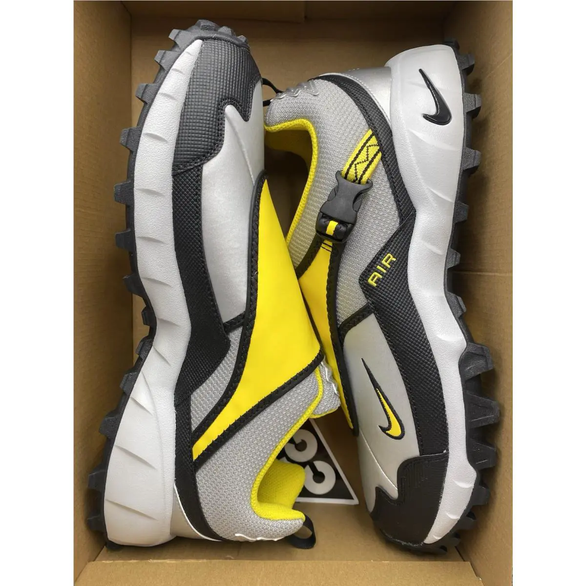 Nike shoes - Nike ACG Phassad - ACG Phassad - HM7133-001 - Black/Yellow Zest (UPC: 198480931348) 7
