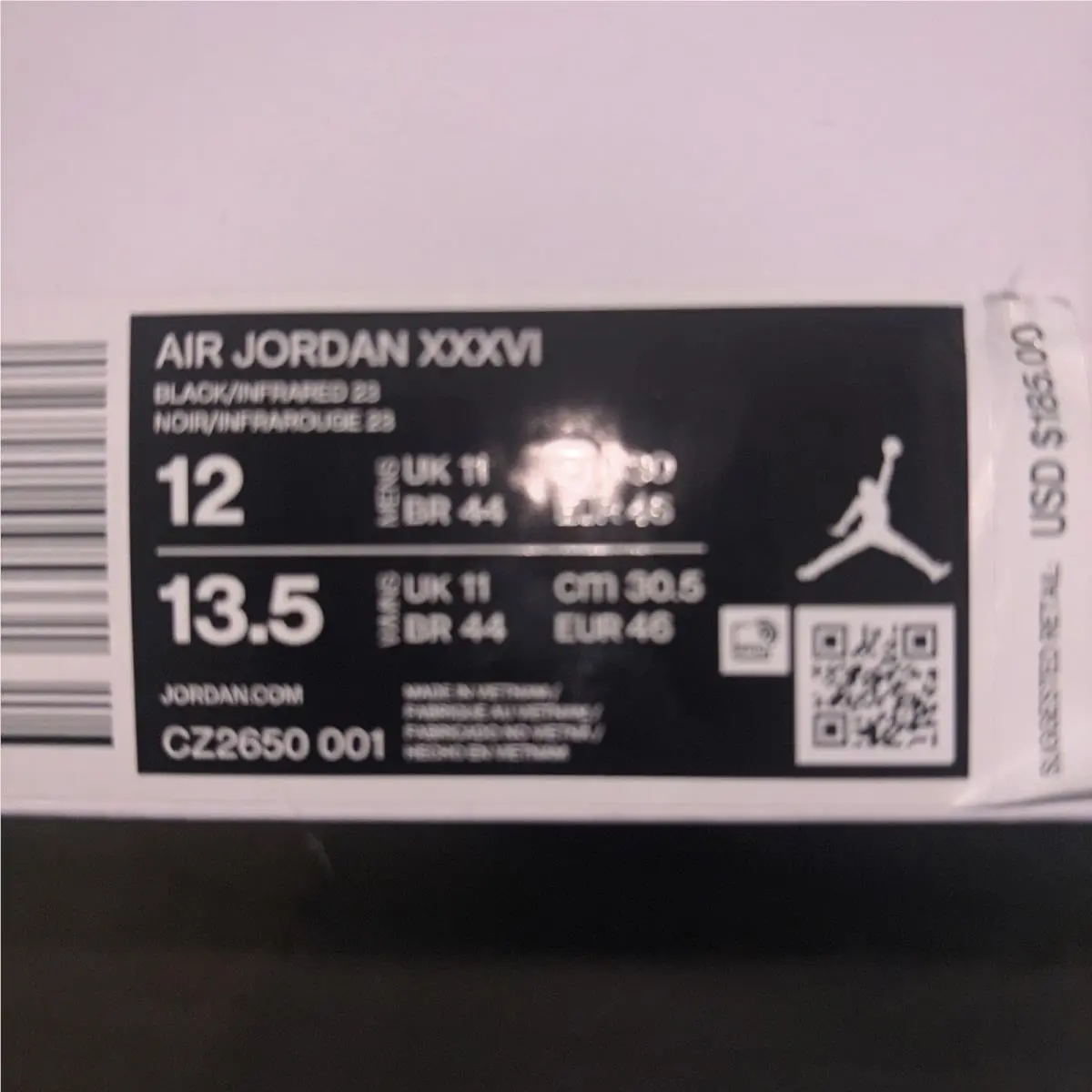 Nike shoes - Air Jordan 23 - Air - CZ2650-001 - Multicolor 5