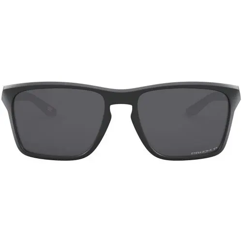 Oakley Men`s 0Oo9448 Sylas Rectangle Sunglasses Polarized - Black, Frame: Black, Lens: Black