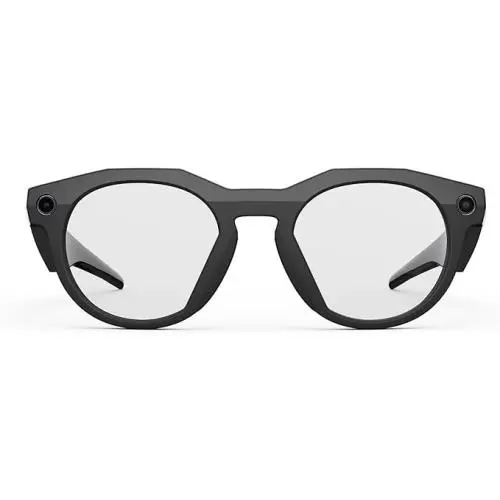 Meta Hstn Smart Glasses Black Frame Clear Lenses 2025 Smart Sunglasses by Oakley