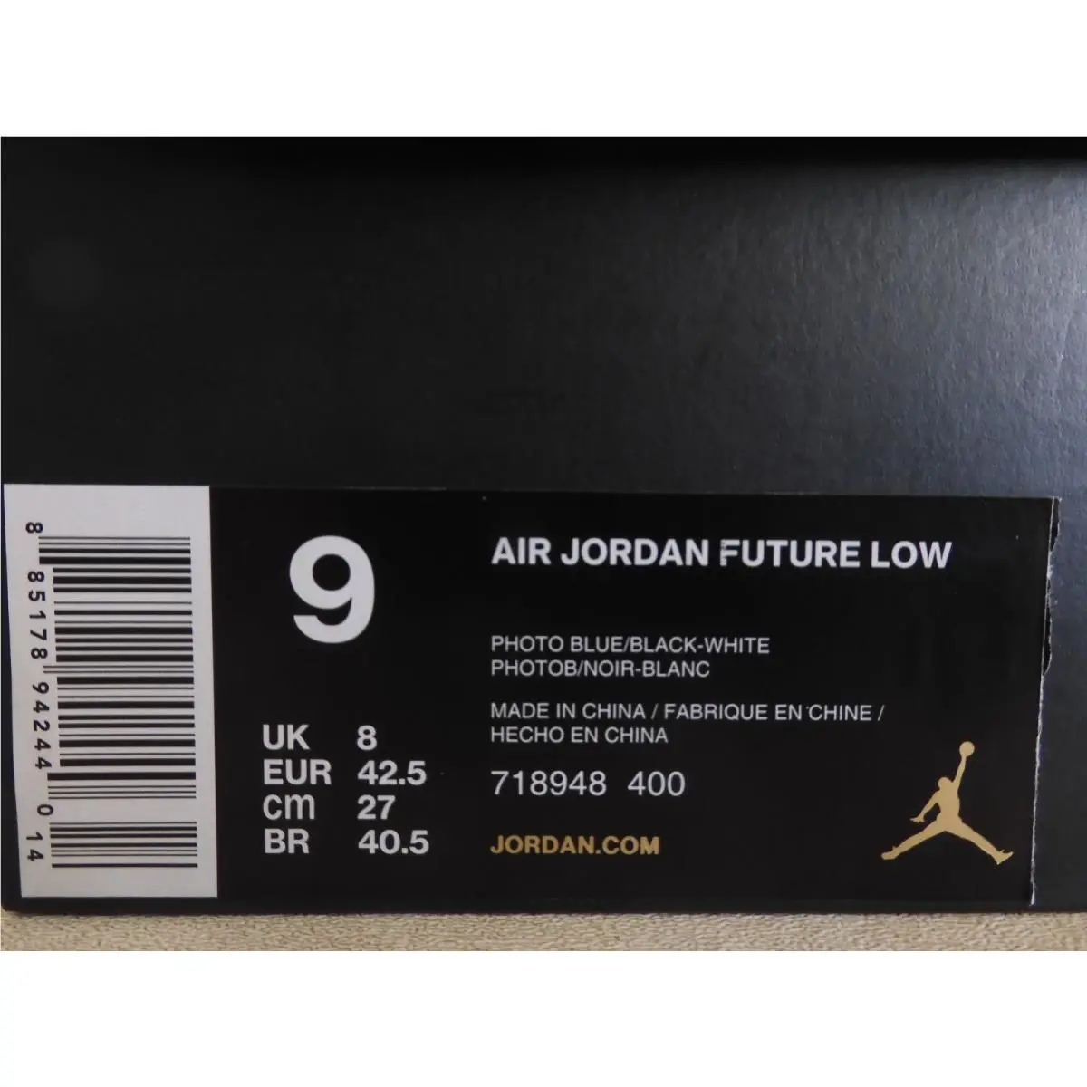Nike shoes - Air Jordan Future - Air Future - 718948-400 - Blue (UPC: 885178942440) 6