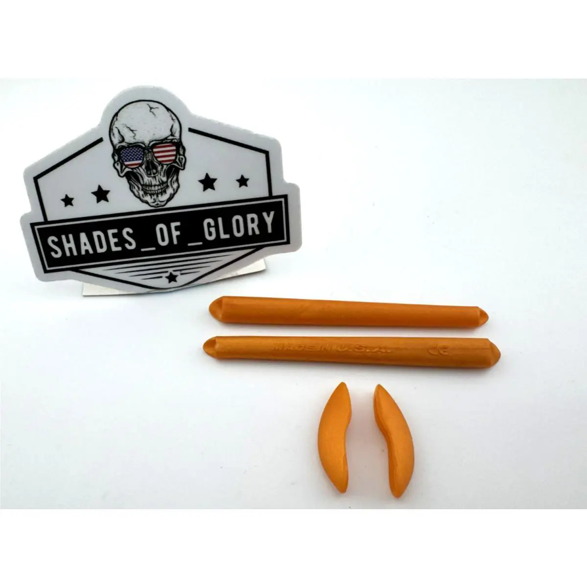 XX Twenty Earsocks Nosepiece Rubber Kit Goldenrod Oem 06-488 by Oakley
