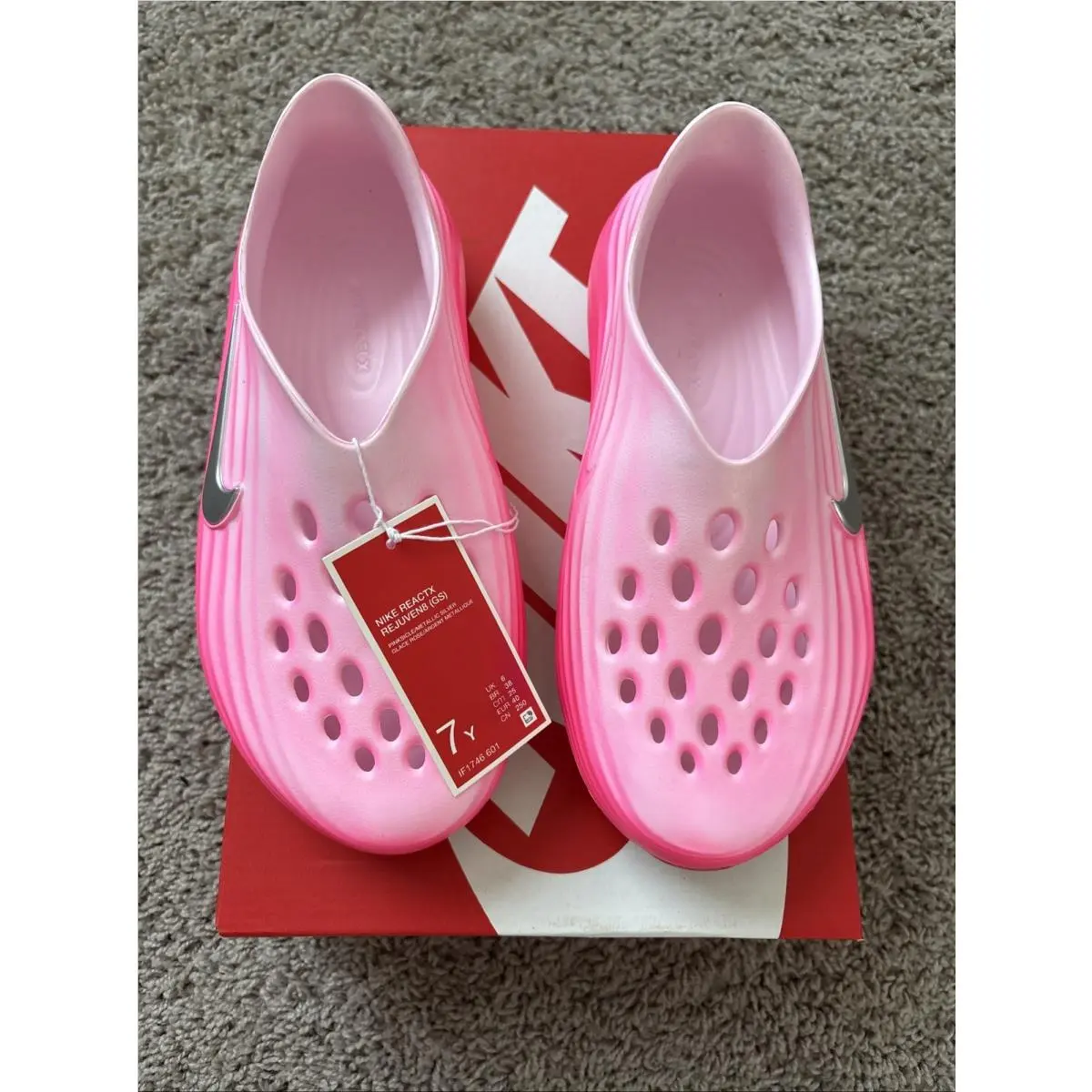 Nike shoes - Nike ReactX Rejuven8 - ReactX - IF1746-601 - Pink 1