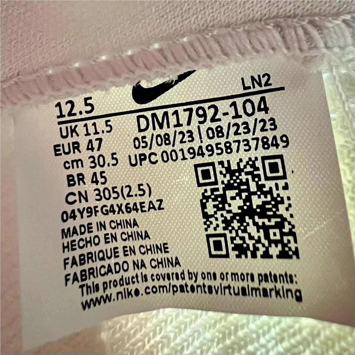 Nike shoes - Nike Alpha Menace Elite 3 - DM1792-104 - White (UPC: 194958737849) 8