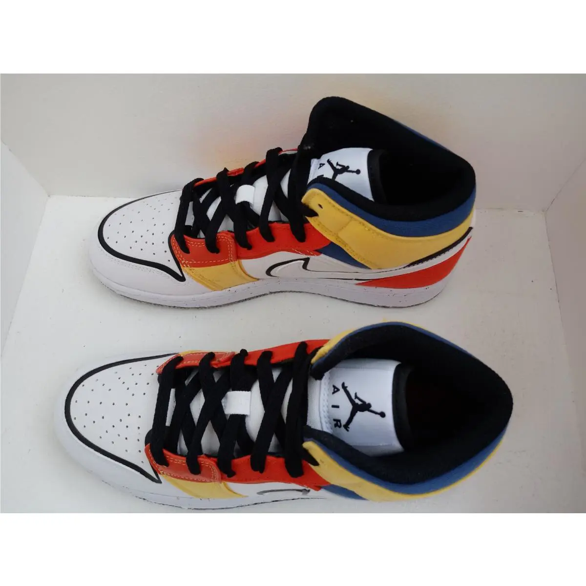 Nike shoes - Nike Air Jordan 1 - Air - DV1316-100 - WHITE/BLACK-PICANTE RED 12