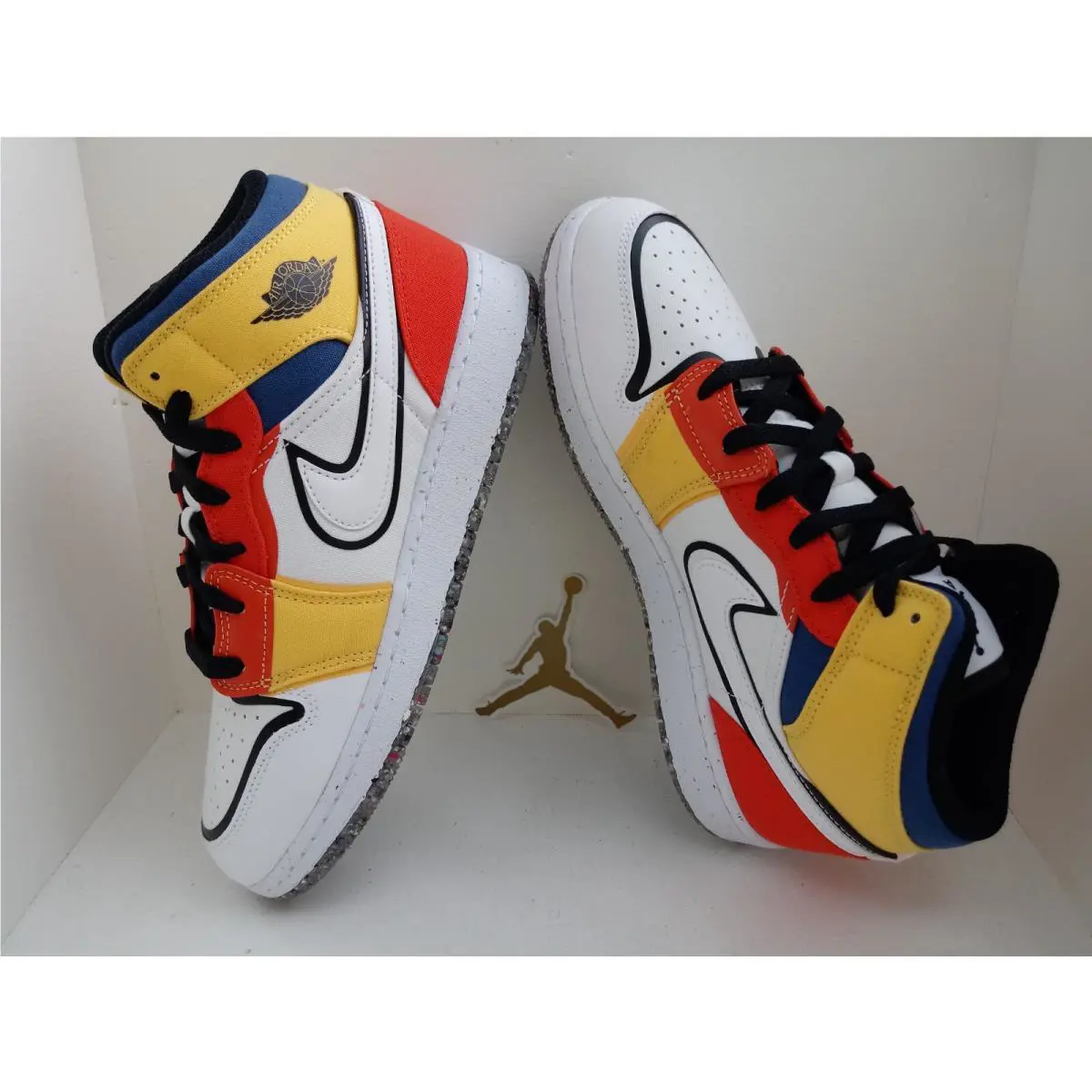 Nike shoes - Nike Air Jordan 1 - Air - DV1316-100 - WHITE/BLACK-PICANTE RED 4