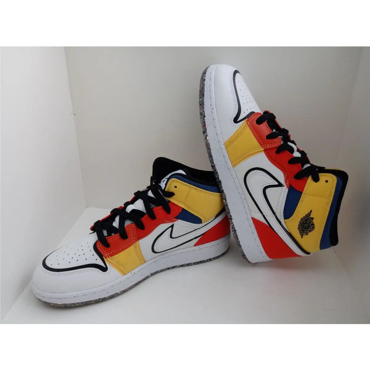 Nike shoes - Nike Air Jordan 1 - Air - DV1316-100 - WHITE/BLACK-PICANTE RED 6