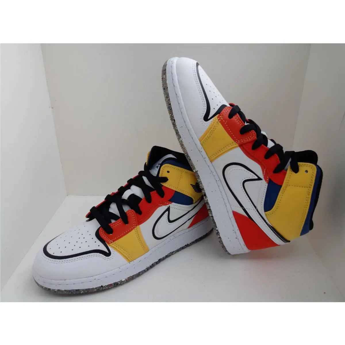 Nike shoes - Nike Air Jordan 1 - Air - DV1316-100 - WHITE/BLACK-PICANTE RED 5